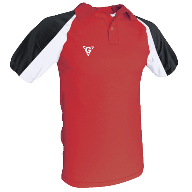 Polo Opensport vermelho preto