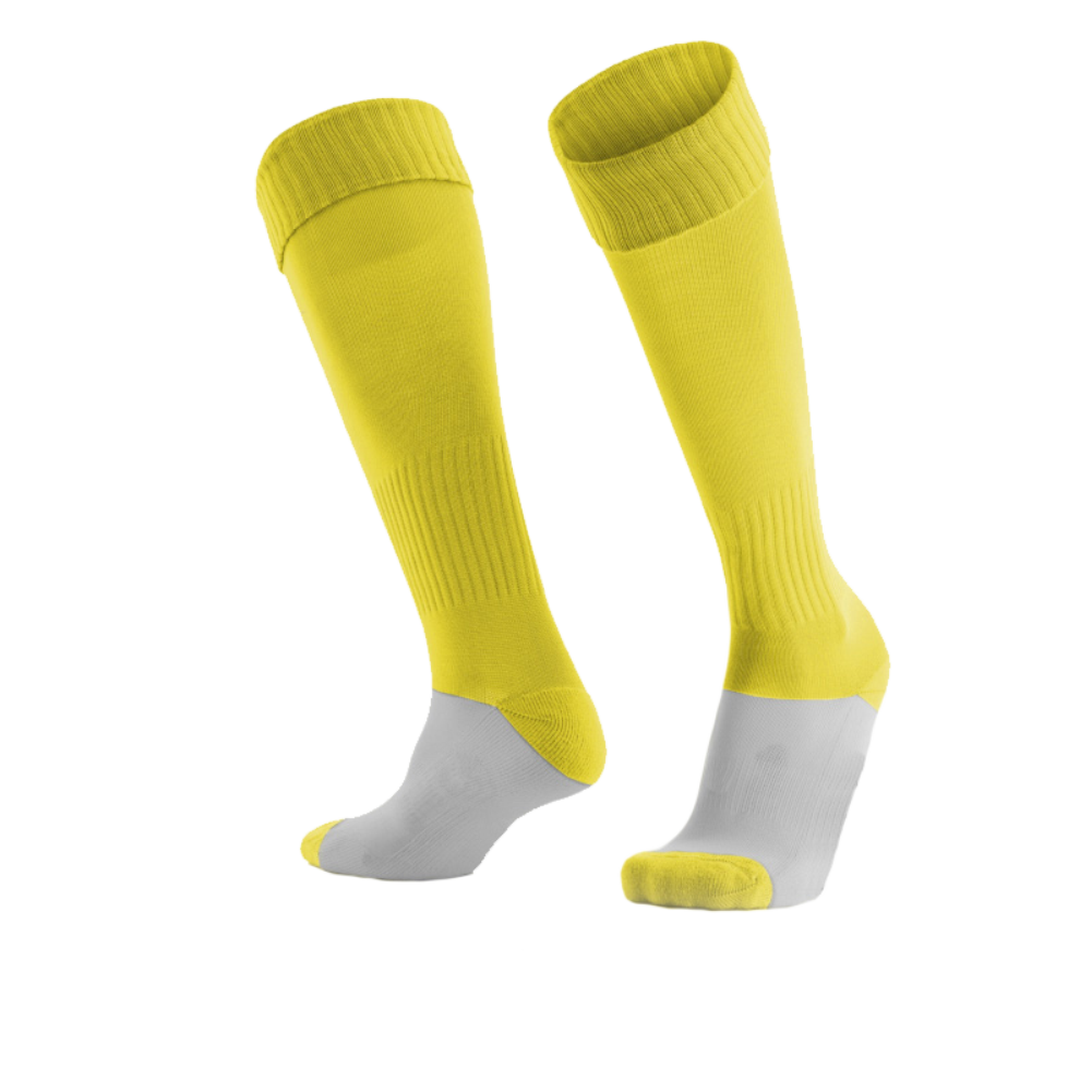 Meia de Jogo Calcio amarelo