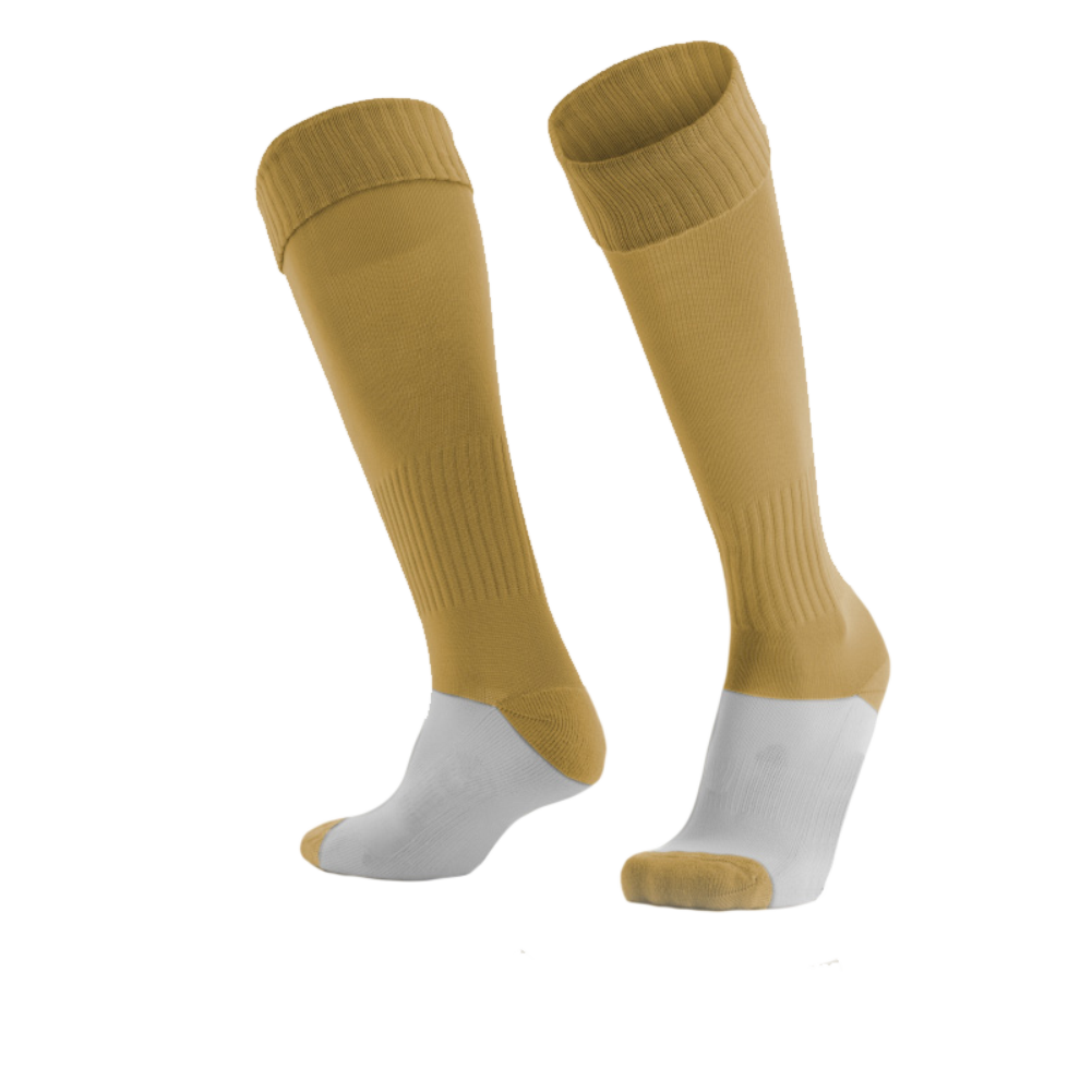 Meia de Jogo Calcio dourado