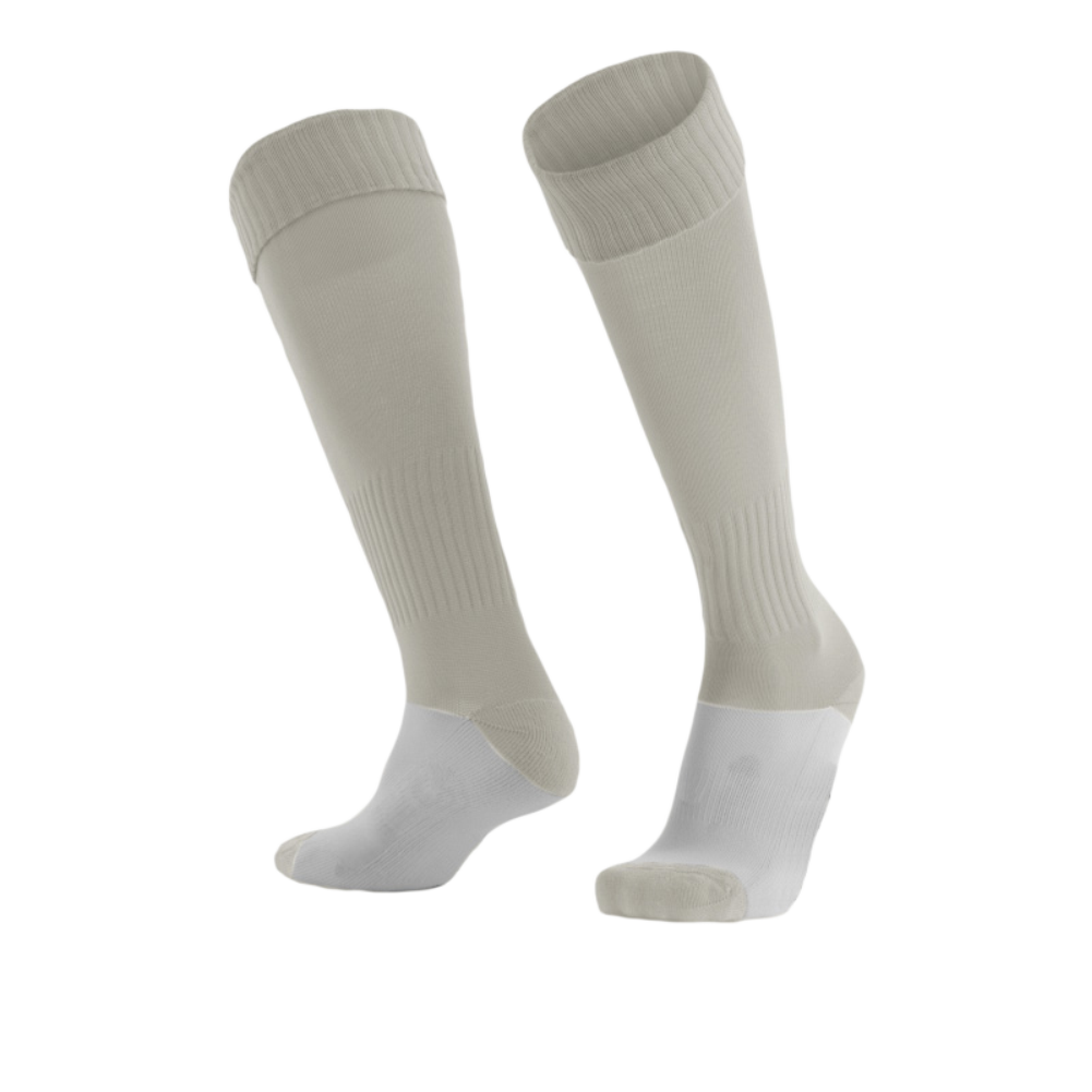 Meia de Jogo Calcio prateado