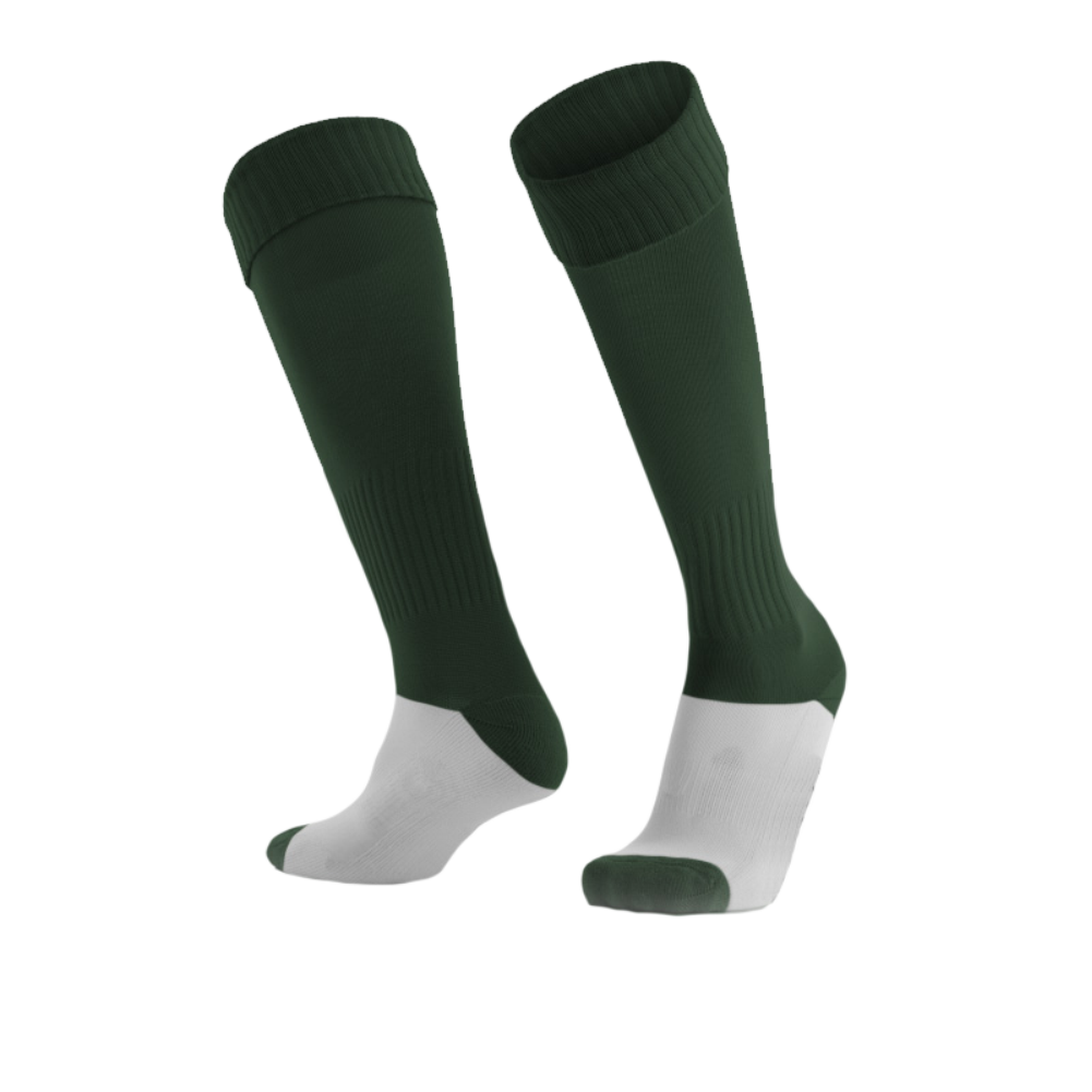 Meia de Jogo Calcio verde escuro